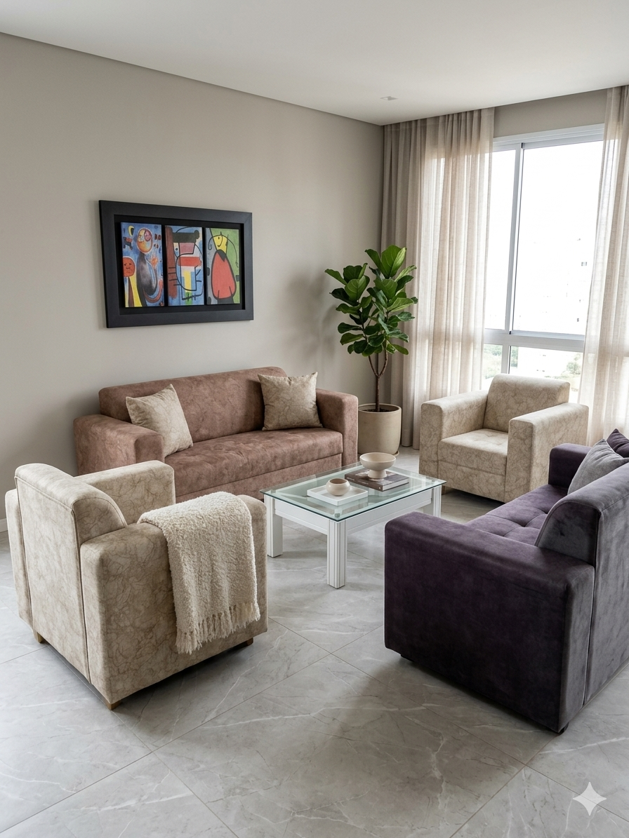 Combo Premium II: Sala + Comedor + Alcoba