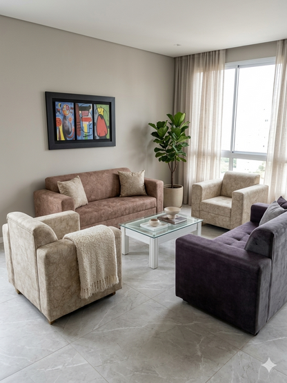 Combo Premium II: Sala + Comedor + Alcoba